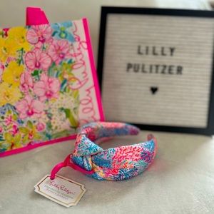 Lilly Pulitzer Wide Knotted Headband - NWT